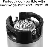 BRAND NEW  19L Ball Lock Keg (Cornelius) NSF Approved