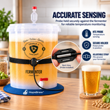 Hopsbrew BREW HEAT PAD WITH TEMPERATURE CONTROLLER