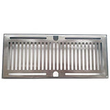 Stainless Steel counter top 40cm drip Tray