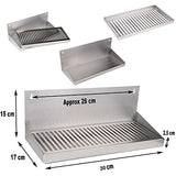 Stainless Steel Wall Mount drip Tray 12"