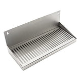 Stainless Steel Wall Mount drip Tray 12"