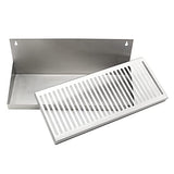 Stainless Steel Wall Mount drip Tray 12"