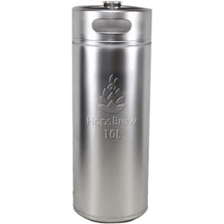 HopsBrew Stainless Steel 10L Mini keg Growler