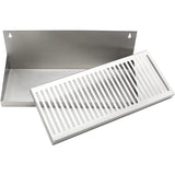 Stainless Steel Wall Mount drip Tray 15"