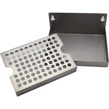 Stainless Steel Wall Mount drip Tray 6"