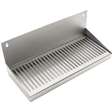 Stainless Steel Wall Mount drip Tray 15"