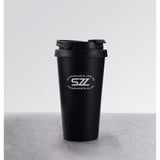 500ml/17.6oz  Insulated Coffee Cup with Leakproof Lid and Handle  Stainless Steel BPA Free