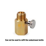 Deluxe Sodastream Cylinder Adapter with PIN