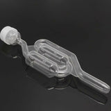 Airlocks S-Bubble Type with Grommets for home brew fermenter