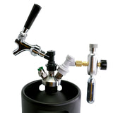 5L Insulated Keg Faucet Beer Dispenser and co2 Cartridges