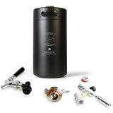 5L Insulated Keg Faucet Beer Dispenser and co2 Cartridges